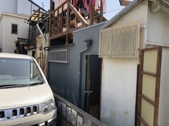 斑鳩町 トタン外壁 貼り替え完成