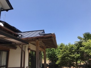 立平葺き設置