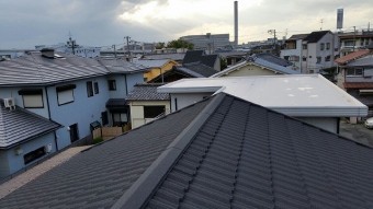 屋根完成