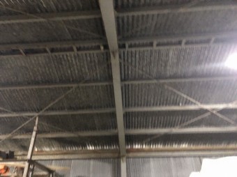 王寺町のアスベスト入りスレート波板の無料点検