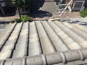工事前の屋根の様子