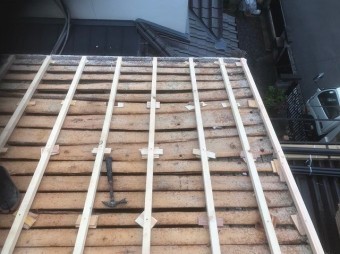 葛城市 垂木 設置