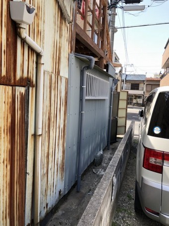 斑鳩町 トタン外壁 貼り替え完成