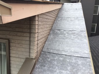 防水紙貼り付け後写真