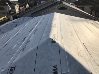 橿原市 防水紙設置