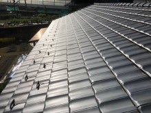 香芝市の太陽光発電設置のための屋根調査