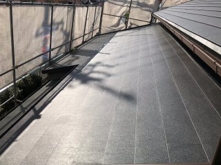王寺町 スーパーガルテクト 設置作業
