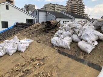 生駒市土撤去