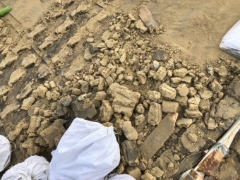 生駒市瓦撤去