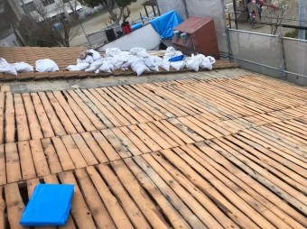 奈良市 洋瓦 瓦撤去