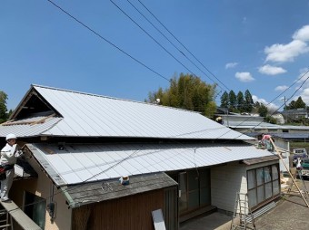 屋根 完了