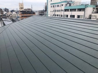 施工後屋根