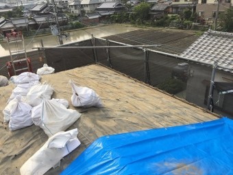 葺き土撤去