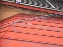 瓦棒葺き施工前