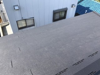 大屋根部分設置後