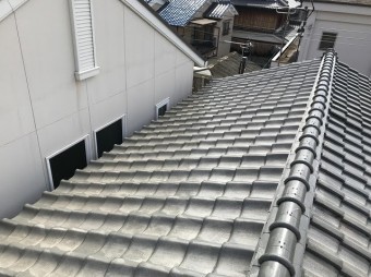 和瓦屋根施工前