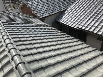 和瓦屋根施工前