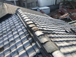 奈良市 和瓦施工前