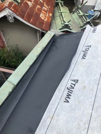 奈良市 防水紙 設置