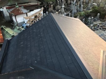 奈良市 スレート 設置