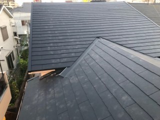 奈良市 スレート設置後