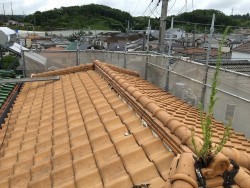 屋根施工前