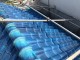 五條市の青色釉薬瓦屋根施工前