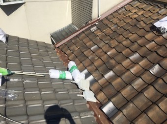 工事を始める前の屋根