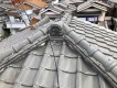 橿原市の瓦屋根、剥がれた漆喰