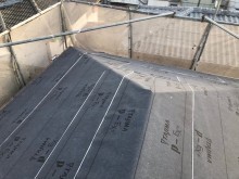 高品質な防水紙で雨漏りを起こさない屋根