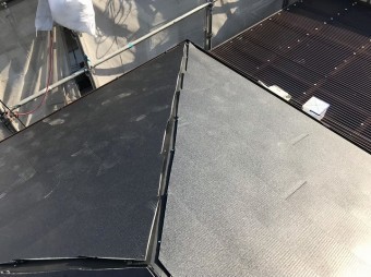 各屋根面にガルテクト設置