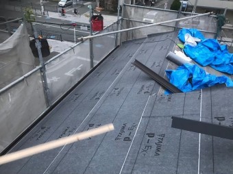 香芝市 防水シート 設置