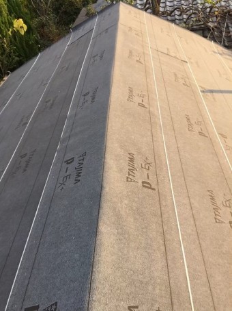 生駒市 防水紙 設置
