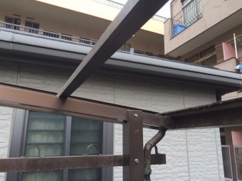 波板施工前