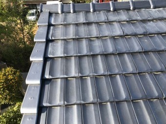 香芝市の太陽光発電設置のための屋根調査