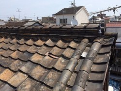 工事前屋根