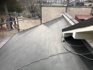 奈良市 スーパーガルテクト屋根