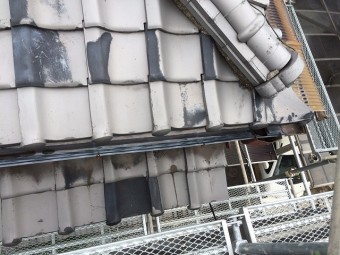 施工前屋根