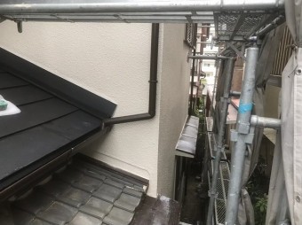 天理市 雨樋 交換