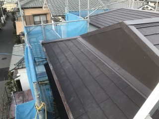 入母屋屋根 完成