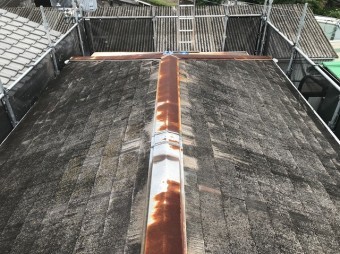 工事を始める前の屋根の様子