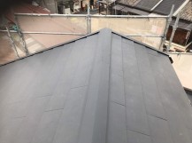 軒先から棟に向けてガルテクト設置