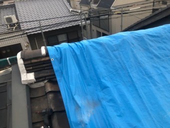 施工前 屋根