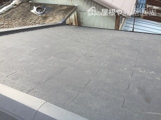 連棟屋根完工