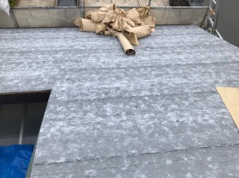 生駒市 防水紙 貼り付け