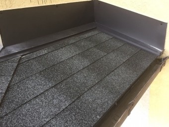 下屋根完成