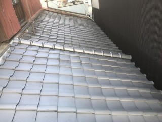 橿原市 和瓦下屋根 完成
