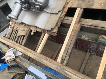 三郷町 複合型瓦屋根 部分葺き替え