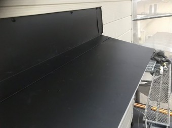 橿原市 下屋根 ガルテクト 施工後