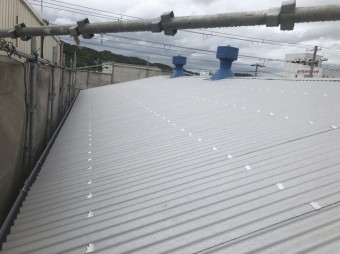 王寺町 雨樋完成